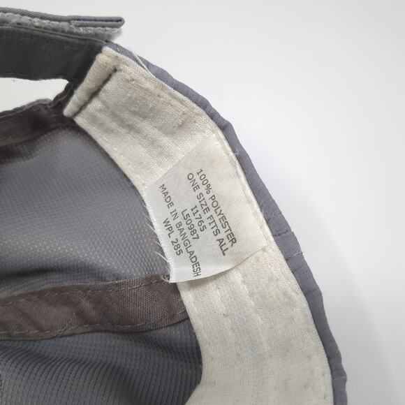 Verified First Strapback Hat Solid Gray One Size Embroidered Paramount - Picture 9 of 10